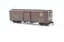 Load image into Gallery viewer, HOn3 Blackstone Models D&amp;RGW - Denver &amp; Rio Grande Western 30&#39; Box Car Moffat Tunnel No. 3146 Weathered
