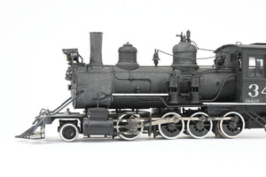 On3 Brass Balboa D&RGW - Denver & Rio Grande Western C-19 2-8-0 CP #340 Weathered