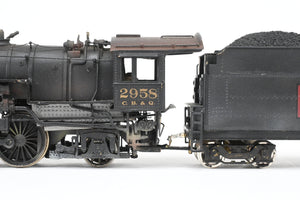 HO Brass LMB Models CB&Q – Burlington Route S-3 4-6-2 Pacific Custom Painted and Kit Bashed by Roger Miller