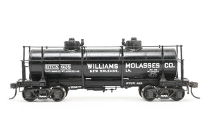 HO Brass W&R Enterprises Various Roads HTCX 10,000 Gallon 3-Dome Tank Car With High Walkway C/P Williams Molasses Co.