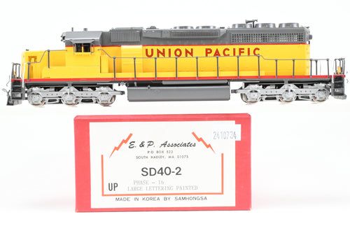 HO Brass E&P Associates UP - Union Pacific EMD SD-40-2 PH. Ib FP Large Lettering No Number