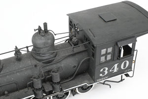 On3 Brass Balboa D&RGW - Denver & Rio Grande Western C-19 2-8-0 CP #340 Weathered