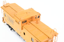 Load image into Gallery viewer, HO Brass CON OMI - Overland Models, Inc. D&amp;RGW - Denver &amp; Rio Grande Western Wide vision Caboose 1500 Class CP in Orange Numbered 01459
