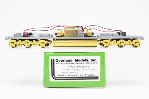HO Brass OMI - Overland Models Inc. Various Roads Drive Systems For Athearn EMD SD40-2 w/HT-C Trucks & Large Fuel Tank