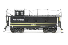 Load image into Gallery viewer, HO Brass CON The Joint Line Co. D&amp;RGW - Denver &amp; Rio Grande Original Riveted Steel Caboose Limited Edition FP No. 01453 w/Antenna
