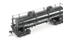 Load image into Gallery viewer, HO Brass W&amp;R Enterprises Various Roads HTCX 10,000 Gallon 3-Dome Tank Car With High Walkway C/P Williams Molasses Co.
