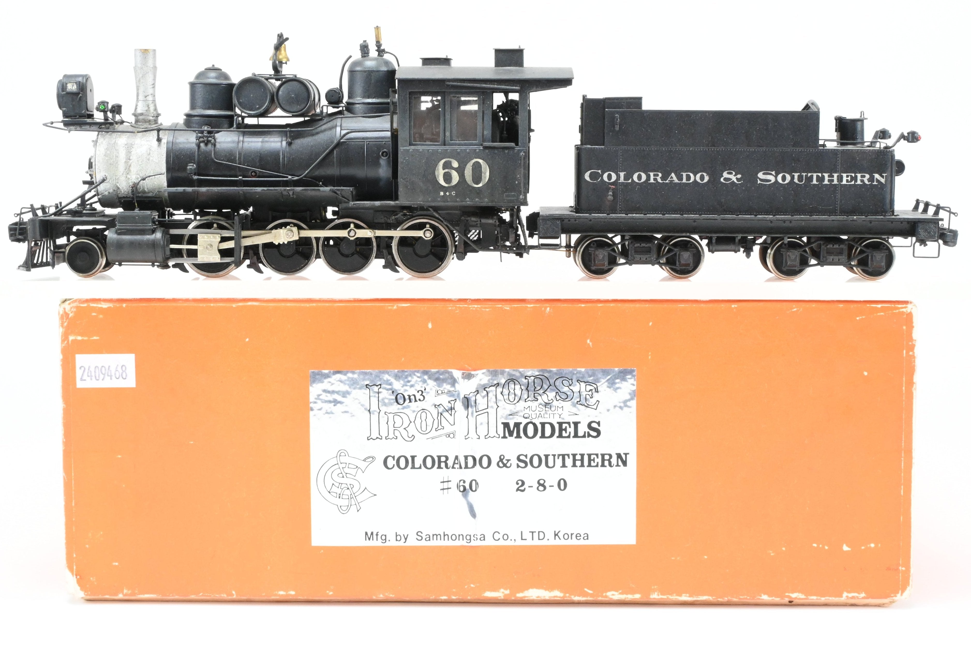 Flying Zoo　On3　Argent Lumber no.3　2-6-0 On3 Brass Model - FZ Flying Zoo Argent Lumber Co. 2-6-0