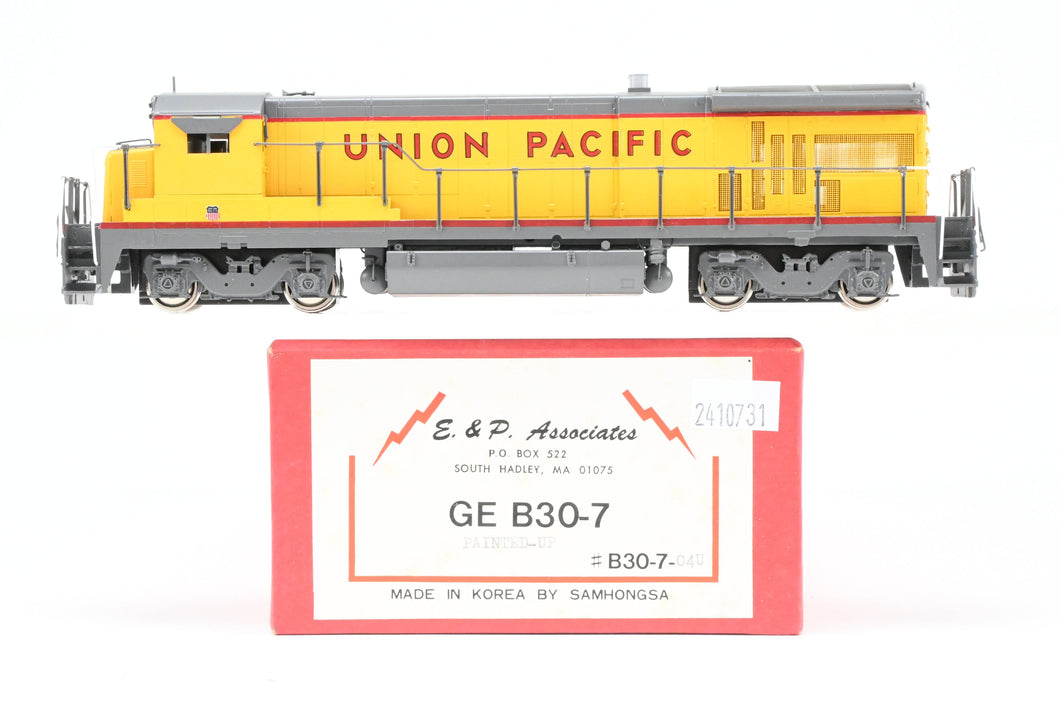 HO Brass E&P Associates UP - Union Pacific GE B30-7 Factory Painted and Lettered