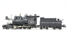 Load image into Gallery viewer, On3 Brass PSC - Precision Scale Co. C&amp;S - Colorado &amp; Southern #60 2-8-0 Custom Painted &amp; Weathered
