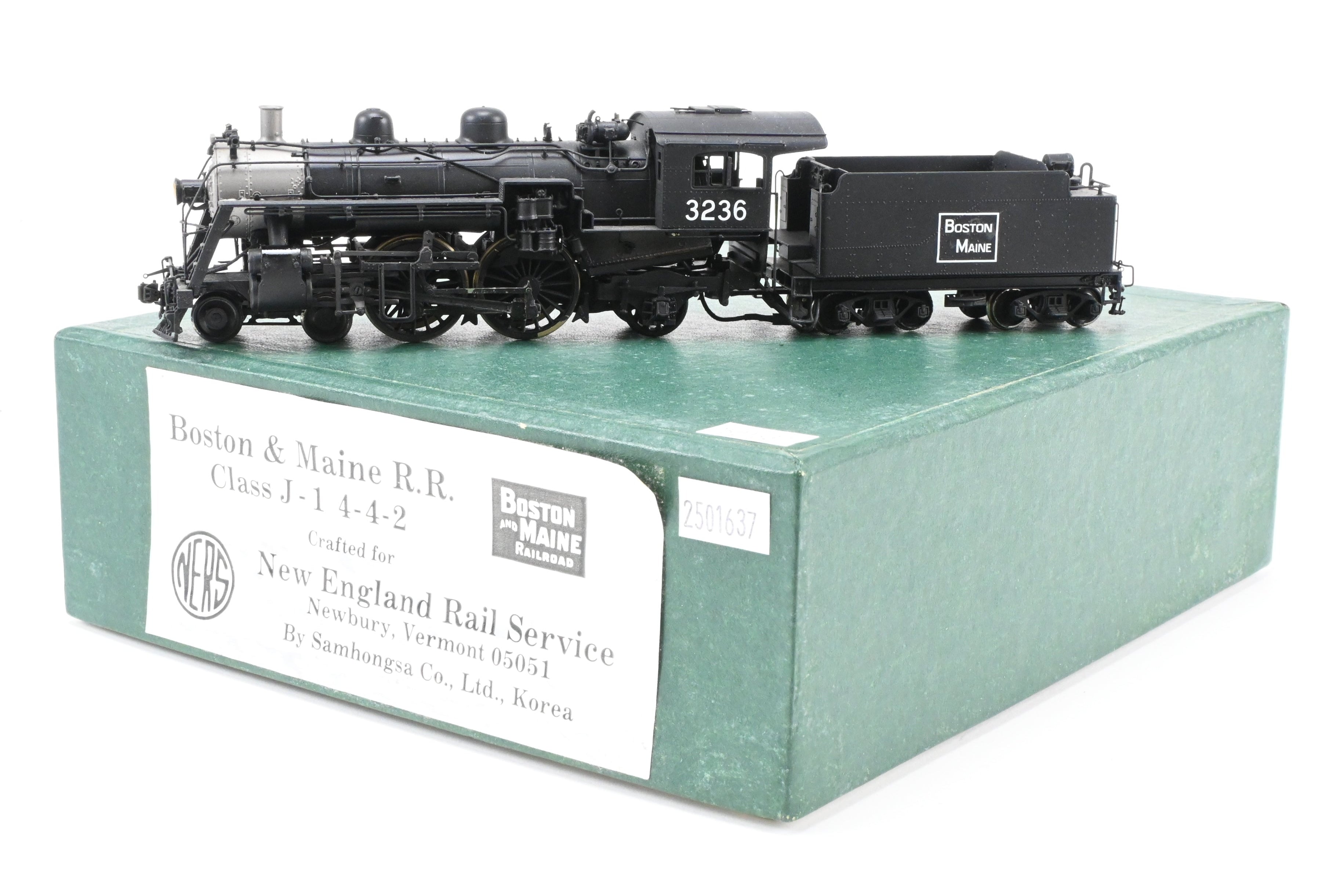 HO Brass NERS - New England Rail Service B&M - Boston & Maine