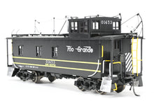 Load image into Gallery viewer, HO Brass CON The Joint Line Co. D&amp;RGW - Denver &amp; Rio Grande Original Riveted Steel Caboose Limited Edition FP No. 01453 w/Antenna
