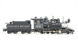 On3 Brass PSC - Precision Scale Co. C&S - Colorado & Southern #60 2-8-0 Custom Painted & Weathered