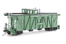 Load image into Gallery viewer, HO NEW Brass NBL - North Bank Line SN - Sacramento Northern Caboose #1632 Square End FP Green
