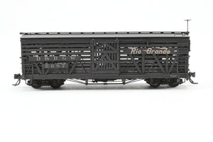 HOn3 Blackstone Models D&RGW - Denver & Rio Grande Western 30' Stock Car Flying Grande No. 5687 Weathered