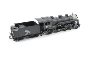 HO Brass NERS - New England Rail Service B&M - Boston & Maine Class J-1 4-4-2 Atlantic CP No. 3236