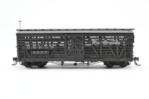 HOn3 Blackstone Models D&RGW - Denver & Rio Grande Western 30' Stock Car Flying Grande No. 5687 Weathered