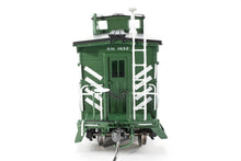 Load image into Gallery viewer, HO NEW Brass NBL - North Bank Line SN - Sacramento Northern Caboose #1632 Square End FP Green
