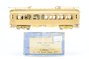 HO Scale Soho CA&E - Chicago Aurora & Elgin #12 Coach Interurban