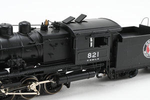 HO Brass CON PFM -Tenshodo GN - Great Northern C-1 0-8-0 Switcher Factory Painted #821 w/TPE Suspension 1985 Run