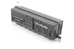 HOn3 Blackstone Models D&RGW - Denver & Rio Grande Western 30' Stock Car Flying Grande No. 5687 Weathered