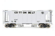 Load image into Gallery viewer, HO Brass Sunset Models ACF Models SSW - Cotton Belt AC&amp;F 70-Ton Covered Hopper CP #57567 LETTERING ISSUES
