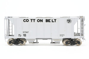 HO Brass Sunset Models ACF Models SSW - Cotton Belt AC&F 70-Ton Covered Hopper CP #57567 LETTERING ISSUES