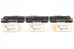 HO Brass Oriental Limited SP - Southern Pacific EMD F3A/F3B/F3A 1500 HP Phase II/II Set Factory Painted Black Widow