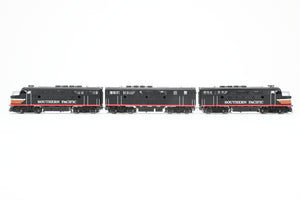 HO Brass Oriental Limited SP - Southern Pacific EMD F3A/F3B/F3A 1500 HP Phase II/II Set Factory Painted Black Widow