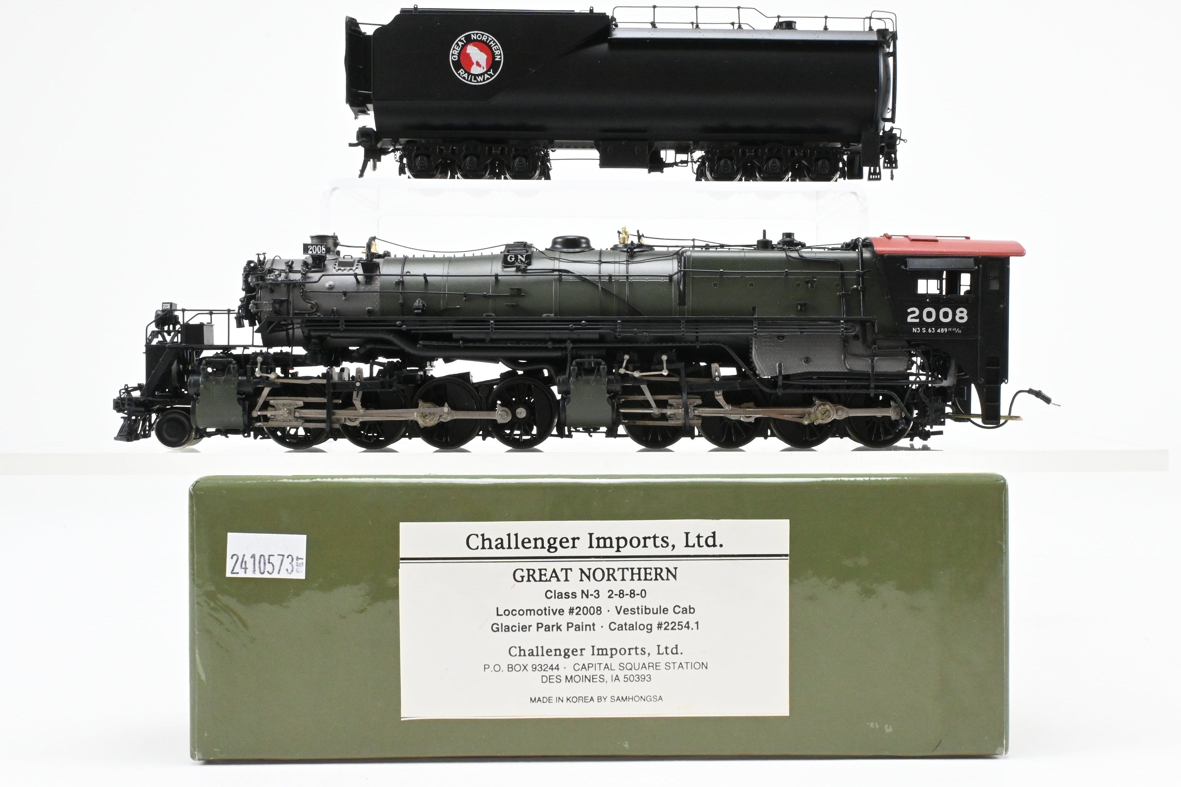HO Brass CON CIL - Challenger Imports GN - Great Northern Class N
