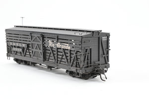 HOn3 Blackstone Models D&RGW - Denver & Rio Grande Western 30' Stock Car Flying Grande No. 5687 Weathered