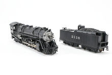 Load image into Gallery viewer, HO Brass Custom Joe G. Collias Scratch Built MP - Missouri Pacific &quot;2100&quot; Series 4-8-4 Built as No. 2116 Custom Painted 1 of 1!
