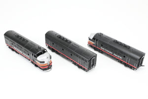 HO Brass Oriental Limited SP - Southern Pacific EMD F3A/F3B/F3A 1500 HP Phase II/II Set Factory Painted Black Widow