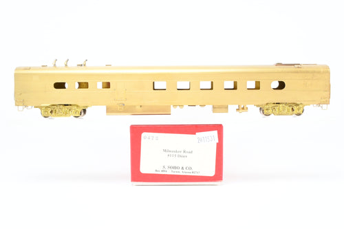 HO Brass Soho MILW - Milwaukee Road #115 Diner