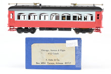 Load image into Gallery viewer, HO Scale Soho CA&amp;E - Chicago Aurora &amp; Elgin #12 Coach Interurban CP Not lettered
