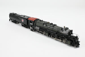 HO Brass CON  CIL - Challenger Imports GN - Great Northern Class N-3 2-8-8-0 w/Vestibule Cab FP Glacier Park Paint Scheme #2008