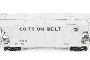 HO Brass Sunset Models ACF Models SSW - Cotton Belt AC&F 70-Ton Covered Hopper CP #57567 LETTERING ISSUES