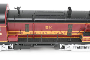 HO Bowser "Executive Line" B&M – Boston & Maine Alco RS-3 Phase III With ESU DCC & Sound Factory Painted No. 1514