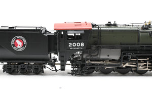 HO Brass CON  CIL - Challenger Imports GN - Great Northern Class N-3 2-8-8-0 w/Vestibule Cab FP Glacier Park Paint Scheme #2008