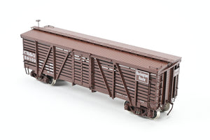 HO Brass CIL - Challenger Imports CB&Q - Burlington Route Class SM-16 36' Stock Car FP No. 59103