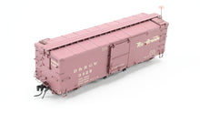 Load image into Gallery viewer, HOn3 Blackstone Models D&amp;RGW - Denver &amp; Rio Grande Western 30&#39; Box Car Flying Grande Herald No. 3425
