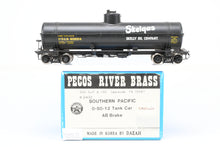 Load image into Gallery viewer, HO Brass Pecos River Brass SP - Southern Pacific O-50-12 Tank Car with AB Brake CP Lettered Skelgas
