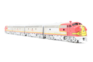 HO Brass Oriental Limited ATSF - Santa Fe EMD F7 Phase II 1500 HP A/B/B/A Set Factory Plated and Painted