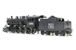 HO Brass NERS - New England Rail Service B&M - Boston & Maine Class K-7B 2-8-0 Consolidation CP No. 2360