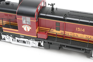 HO Bowser "Executive Line" B&M – Boston & Maine Alco RS-3 Phase III With ESU DCC & Sound Factory Painted No. 1514