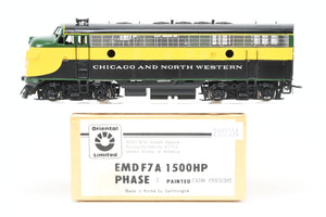 HO Brass Oriental Limited C&NW - Chicago and Northwestern EMD F7A PH I 1500 HP FP Freight Scheme