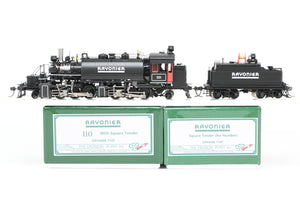 HO Brass DVP - Division Point Rayonier Incorporated #110 2-6-6-2T Baldwin Logging Mallet With Aux Tender
