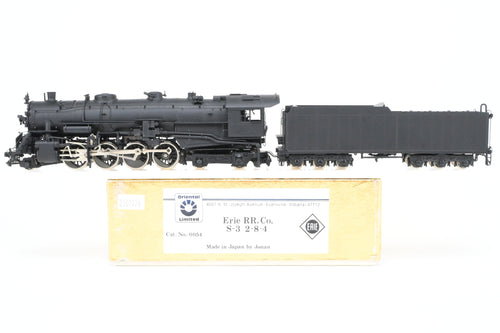 HO Brass Oriental Limited Erie Railroad S-3 2-8-4 Spoked Drivers FP