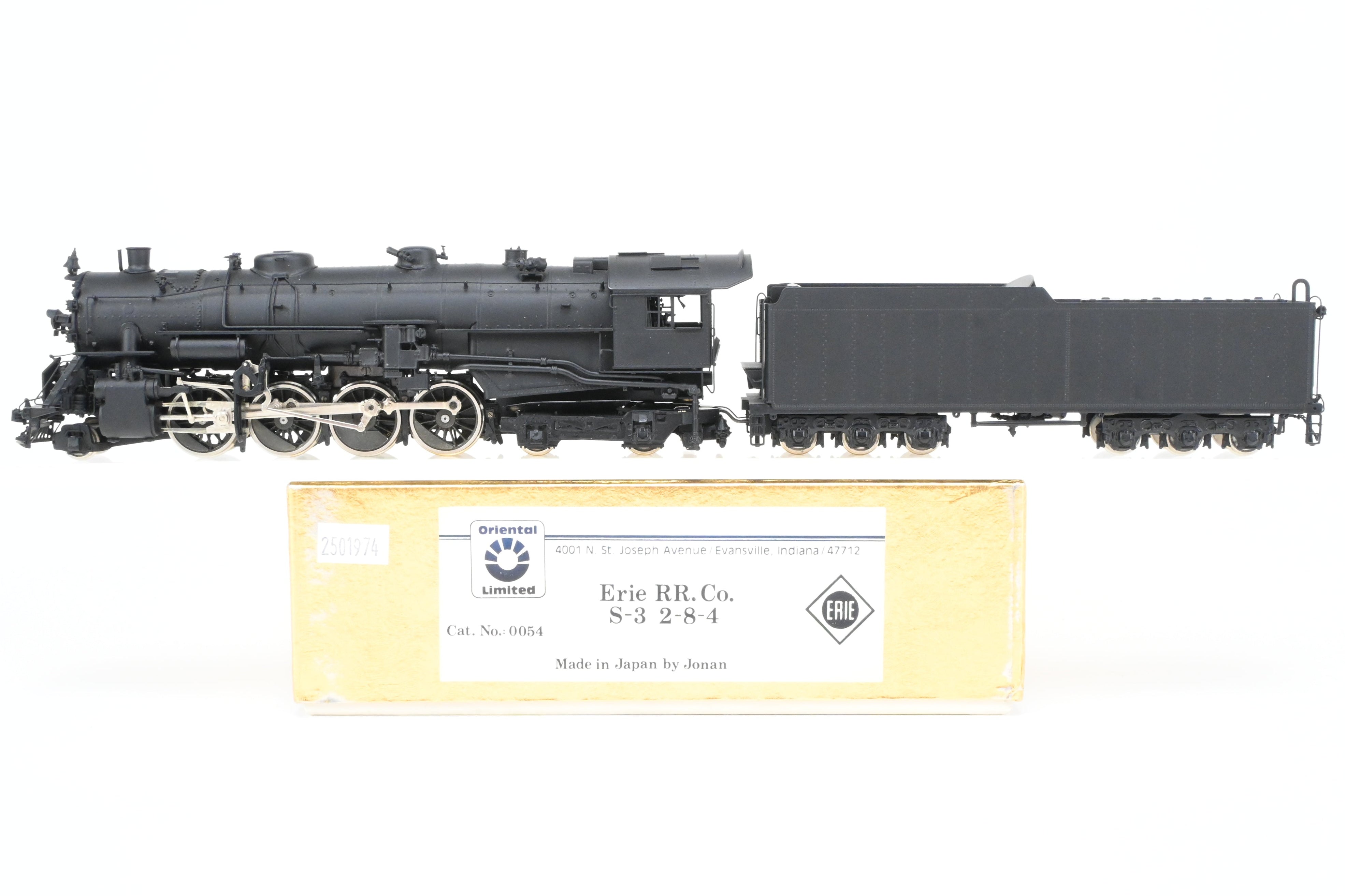 ジャンク Oriental Limited Erie RR. Co. S-3 2-8-4 海外車両 機関車 HO