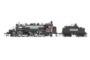 HO Brass DVP - Division Point Rayonier Incorporated #110 2-6-6-2T Baldwin Logging Mallet With Aux Tender