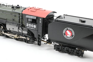 HO Brass CON  CIL - Challenger Imports GN - Great Northern Class N-3 2-8-8-0 w/Vestibule Cab FP Glacier Park Paint Scheme #2008